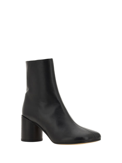 MM6 Maison Margiela Heeled Ankle Boots - Black