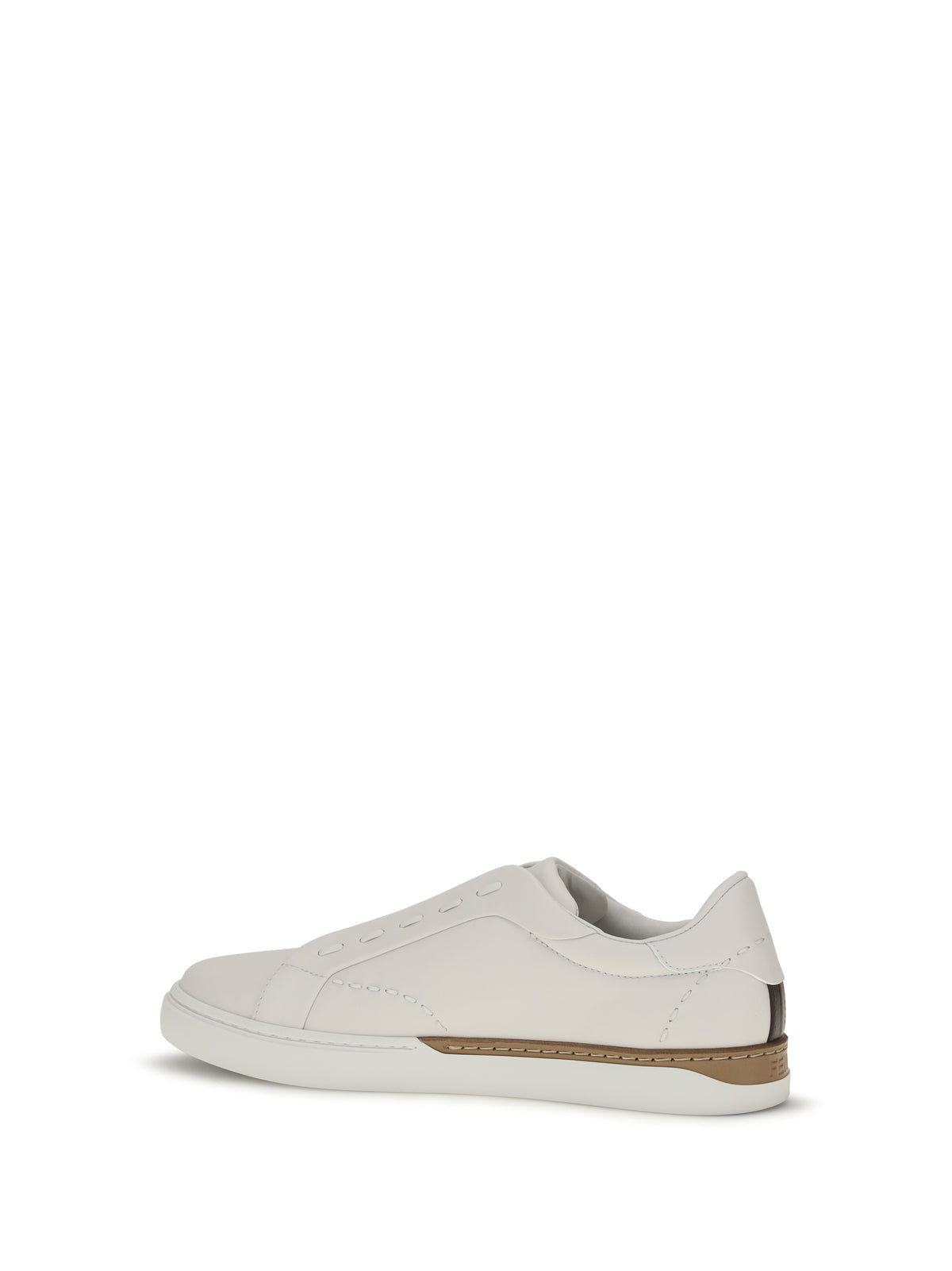 Fendi City Sneakers - Bian+Tab.Ner+Cho.Tau