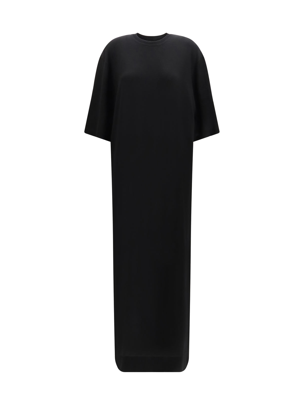 Toteme Wool T-shirt Dress - Black