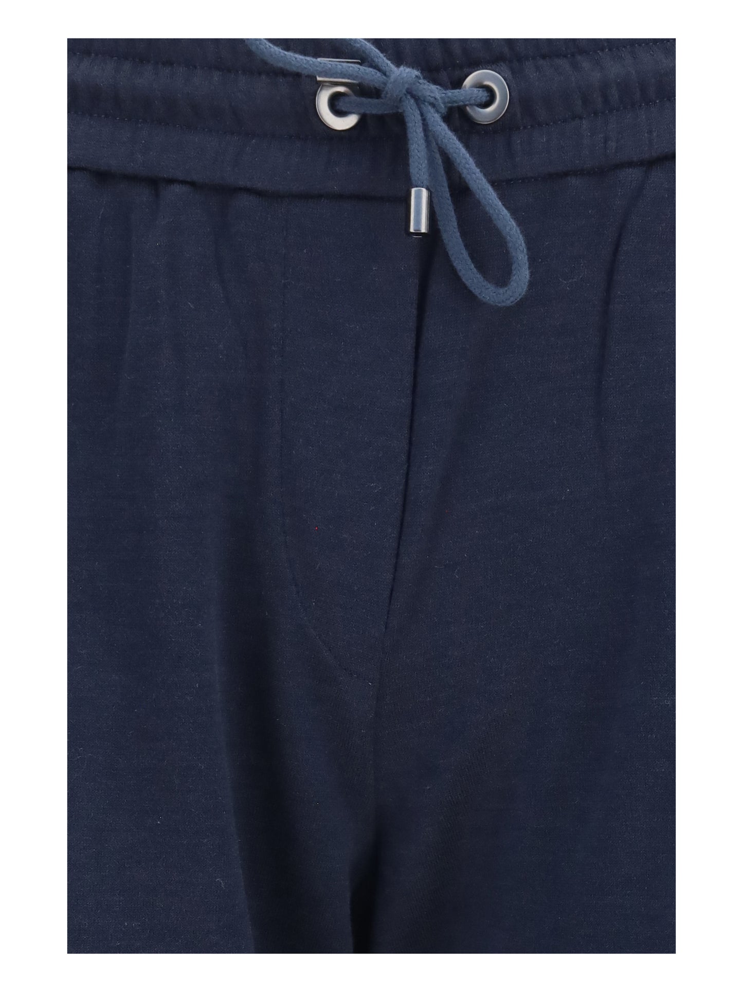 BRUNELLO CUCINELLI Drawstring Pants in cotton and silk blend