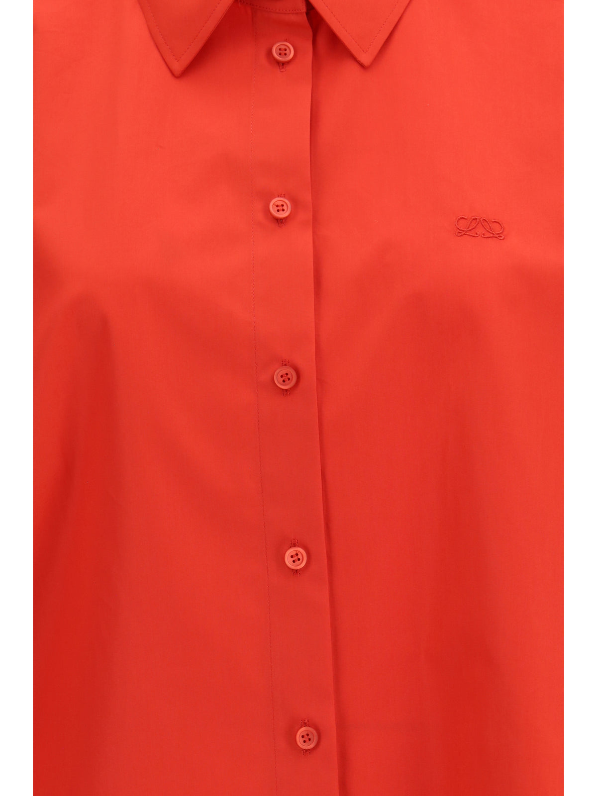 Loewe Short sleeve Trapeze Shirt - Red