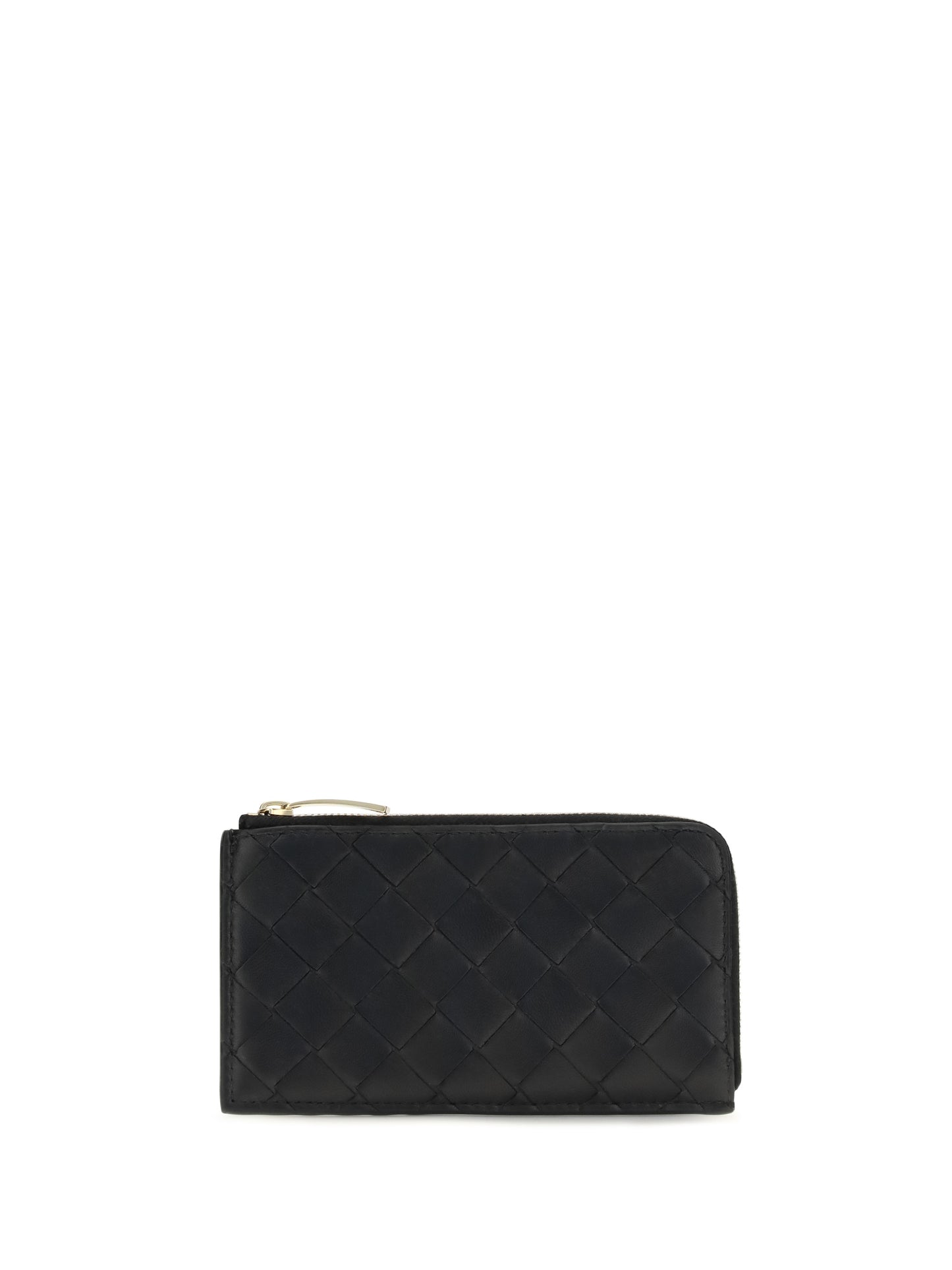 BOTTEGA VENETA Intrecciato zip Card Holder