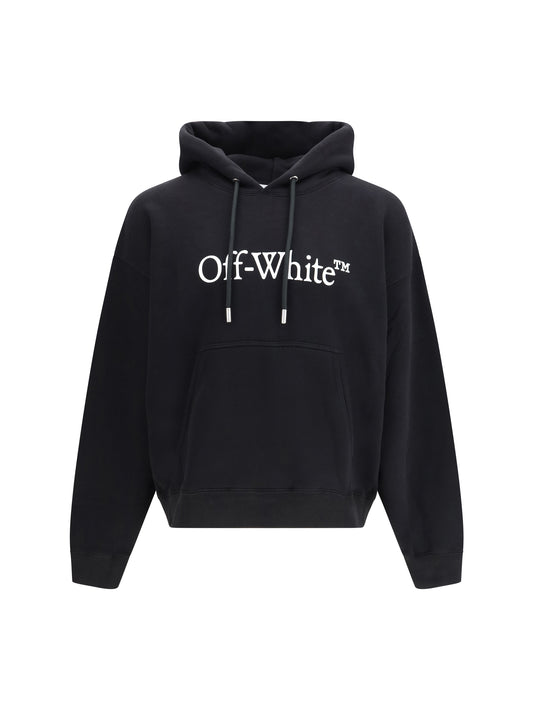 OFF-WHITE Big Logo Bookkish Over Hoodie