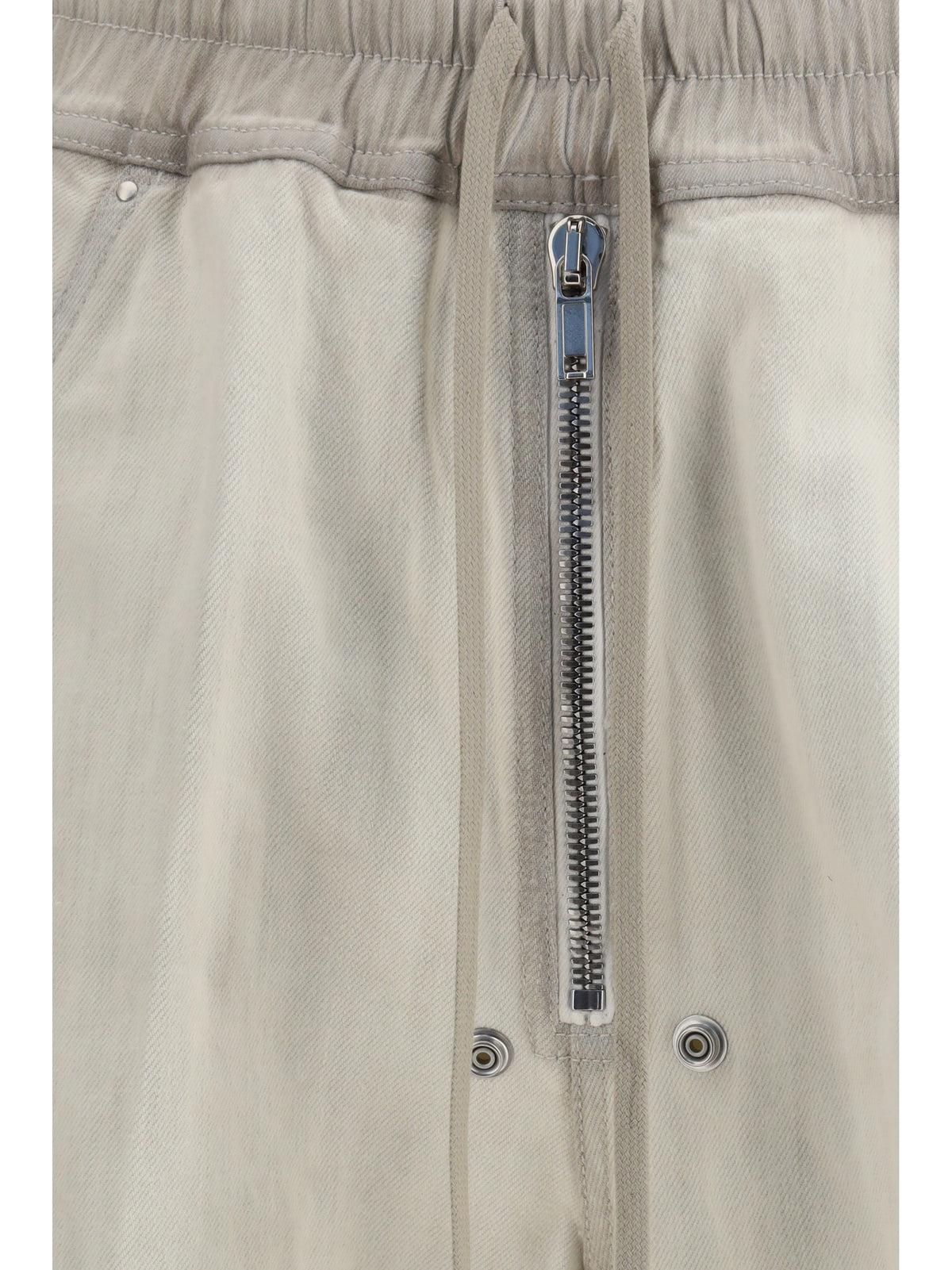Rick Owens Wide Bela Pants in denim - Milk Wash