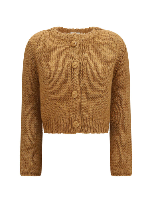 Forte_forte Chunky knit Cardigan with buttons - Heliodore