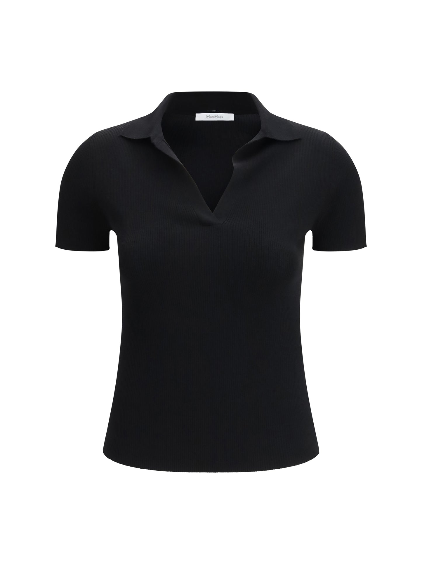 MAX MARA Albero Wool Polo Shirt
