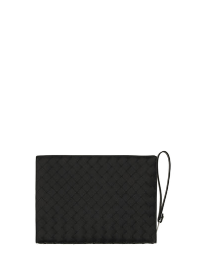 Bottega Veneta Document Holder - Black-Silver