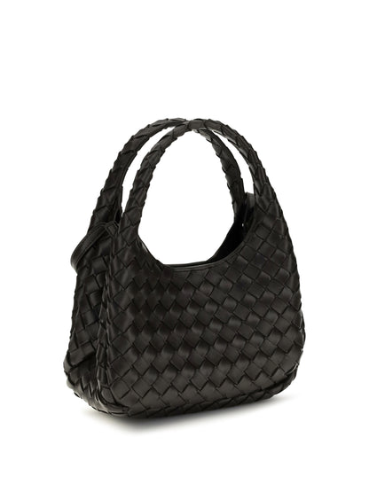 Bottega Veneta Baby Campana leather Handbag - Espresso-M Brass