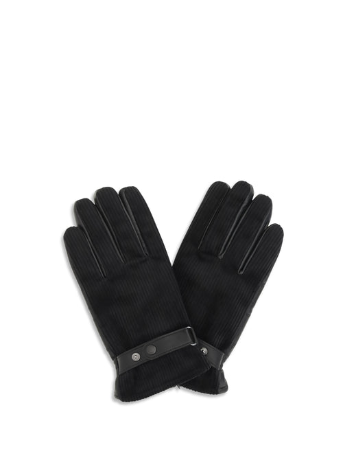 Barbour Nelson leather Gloves - Black