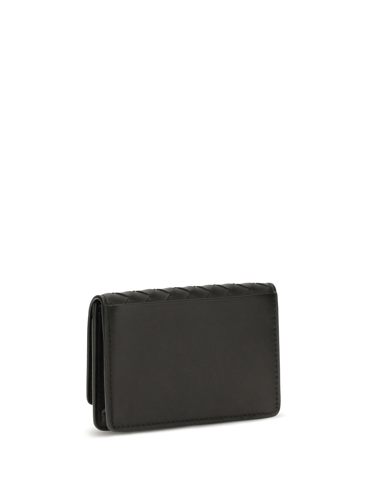 Bottega Veneta Intrecciato leather Wallet - Black-Brunito