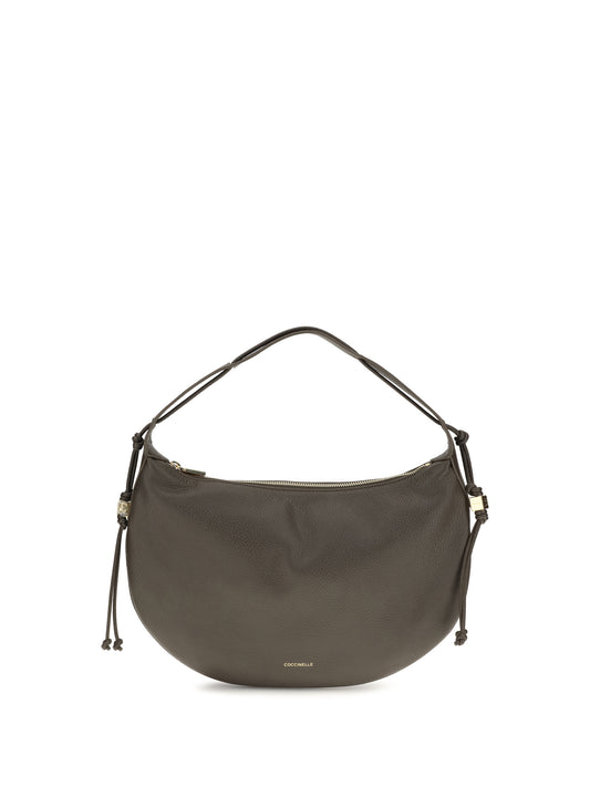 Coccinelle Thess Shoulder Bag - Mud