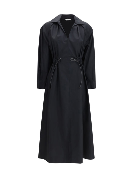MAX MARA Pedaggi midi Dress in cotton poplin