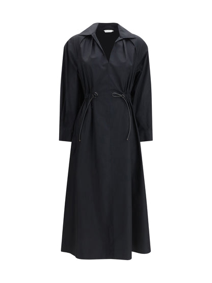 MAX MARA Pedaggi midi Dress in cotton poplin