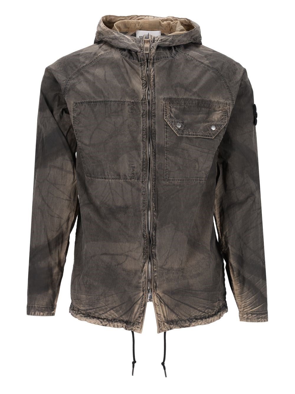 Stone Island Hooded Jacket - Beige