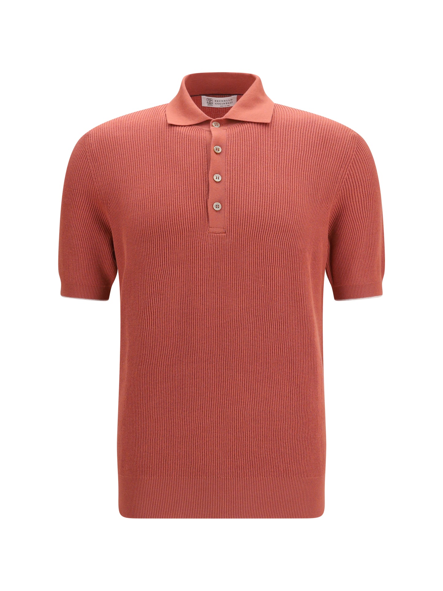 BRUNELLO CUCINELLI Short-sleeve Polo with buttons