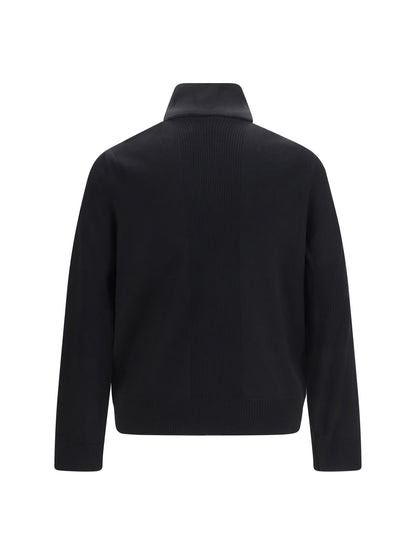 Moose Knuckles Kamet Jacket with high collar - Black/Black