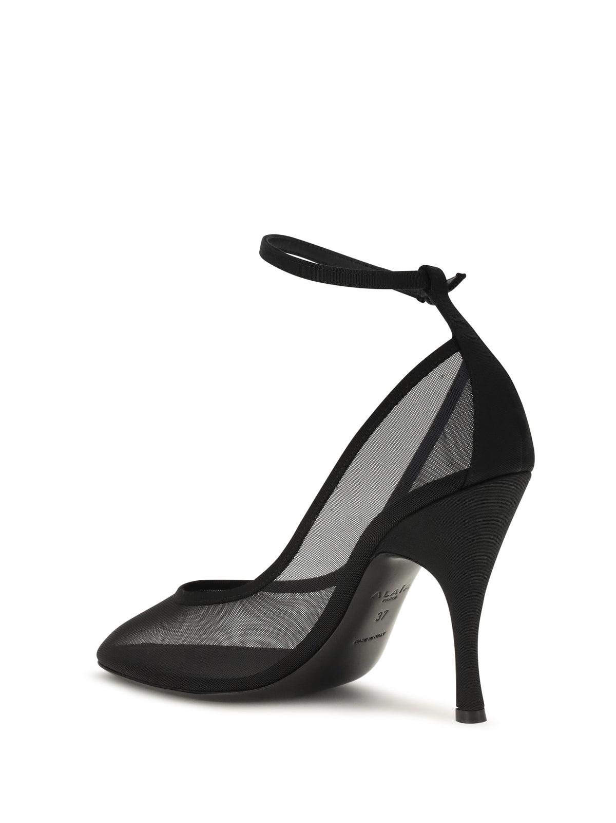Alaïa Nude Mesh Pumps - Noir