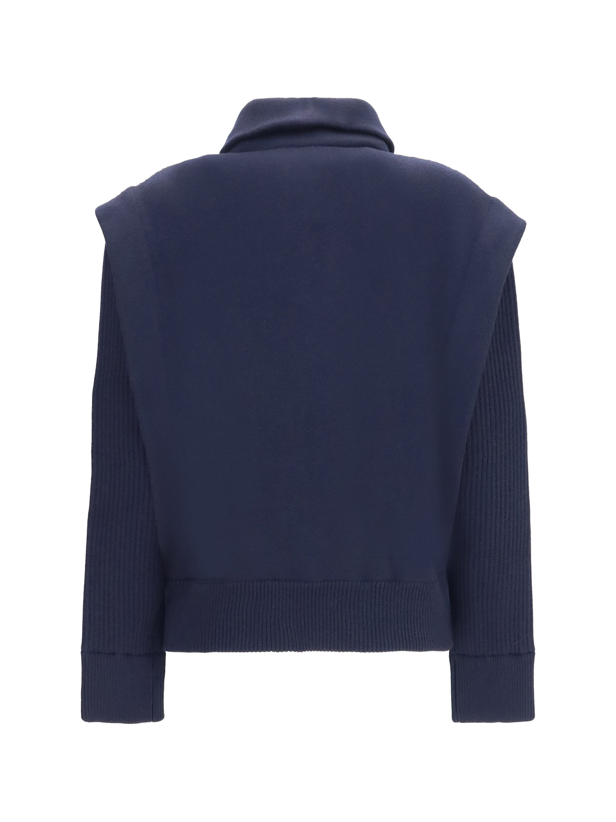 Giorgio Armani Padded virgin wool Bomber Jacket - Outer Space