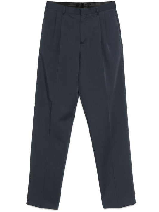 Lardini Double-Pleated Trousers - Blue