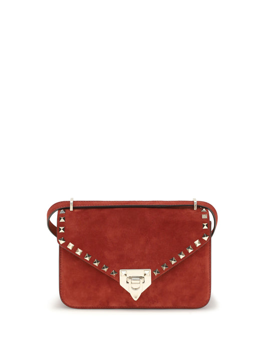 VALENTINO GARAVANI Rockstud mini suede Shoulder Bag