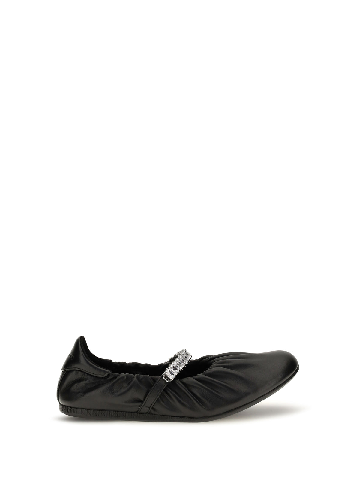 Jimmy Choo Jade Ballerinas - X Black/Crystal