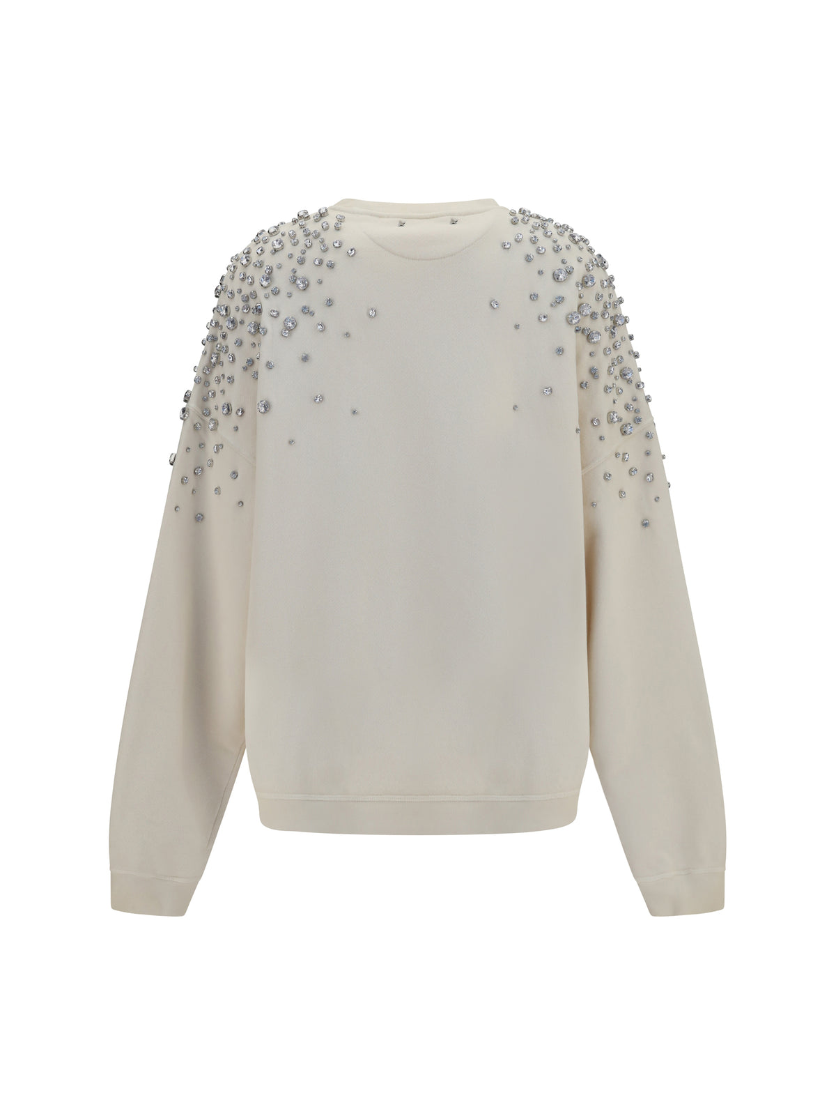 Golden Goose Embellished Sweatshirt - Heritage White