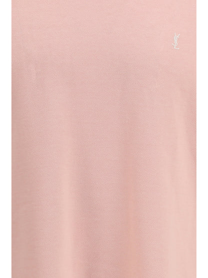 SAINT LAURENT Cassandre Piqué T-shirt