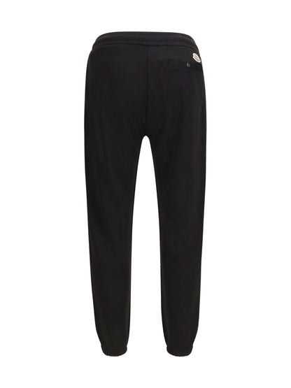 Moncler Cotton blend Sweatpants - Black