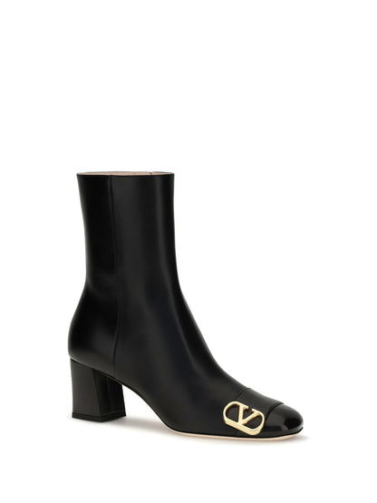 Valentino Garavani Veeside leather ankle Boots - Black