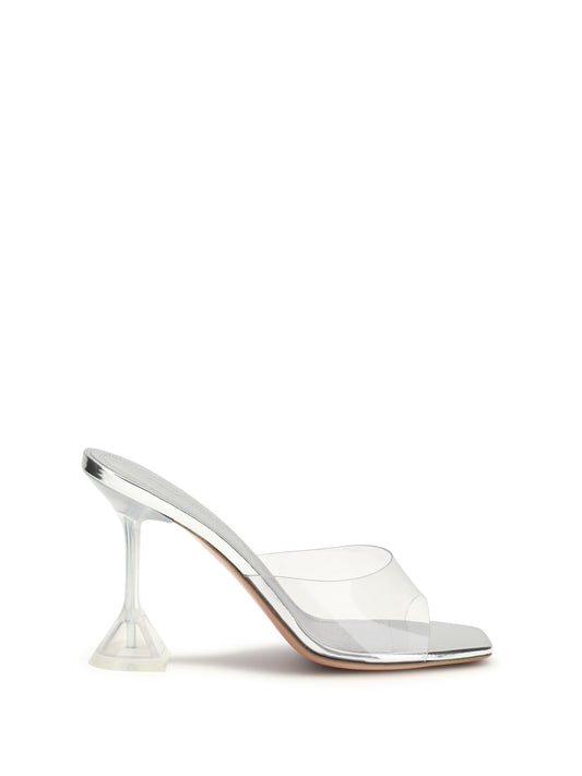 AMINA MUADDI Lupita Glass Sandals