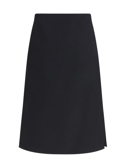 Fendi Wool and silk Skirt - Black