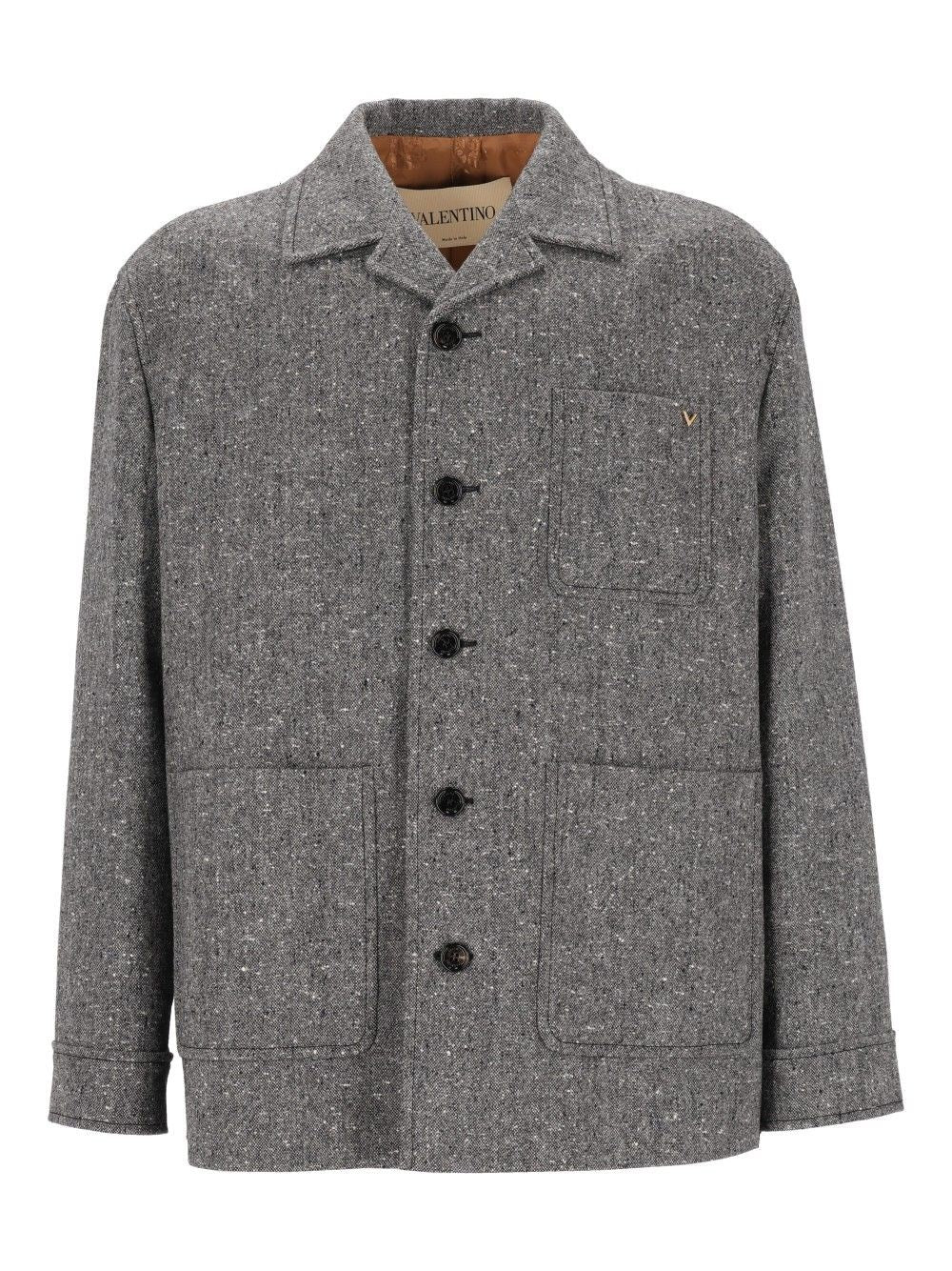 Valentino Garavani Shirt Jacket - Grey