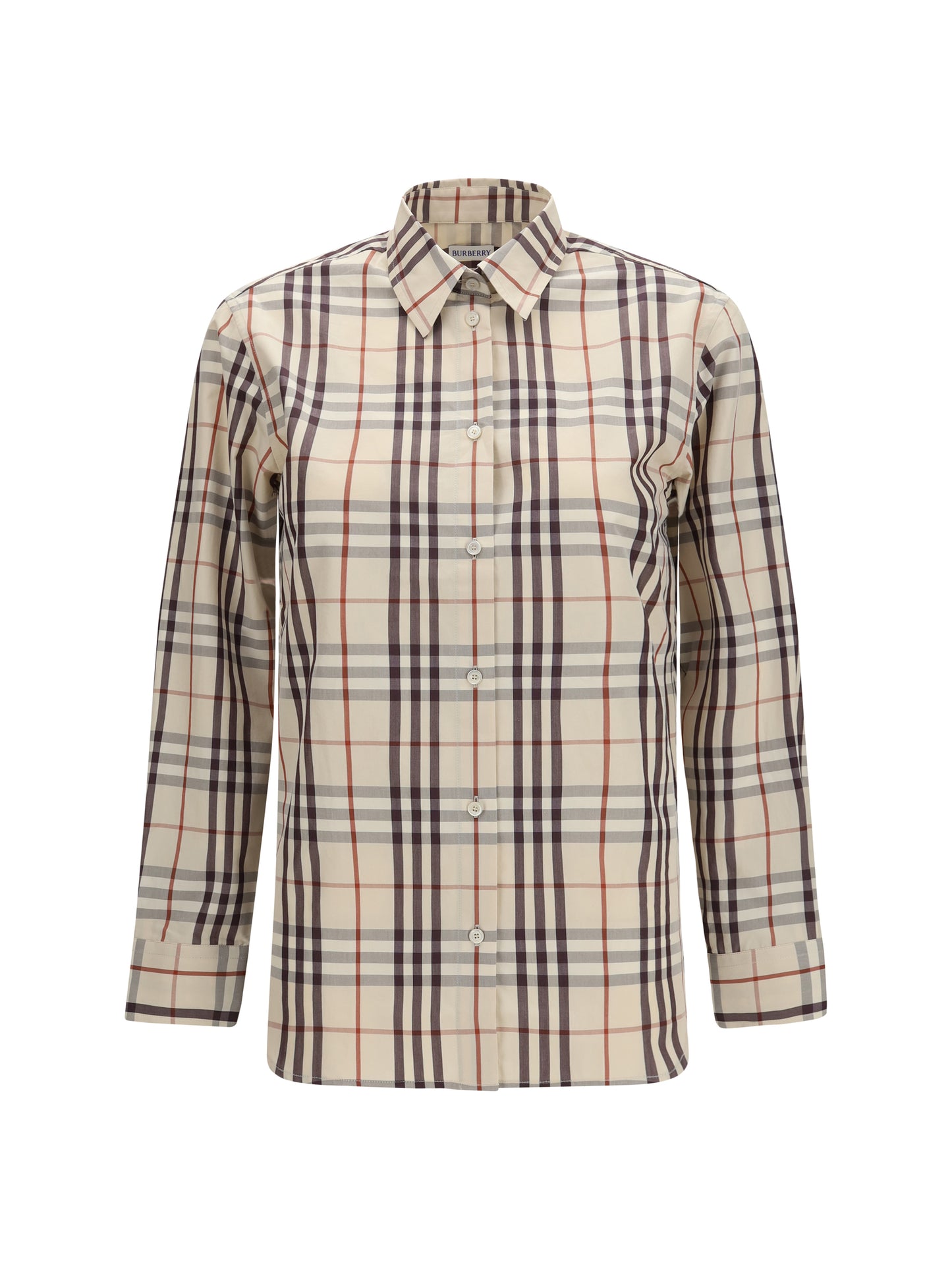 BURBERRY Regular fit check cotton Shirt