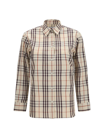 BURBERRY Regular fit check cotton Shirt