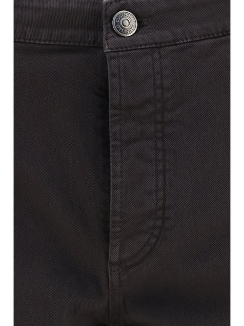 Brunello Cucinelli Jeans with turn-up hem - Dark Brown