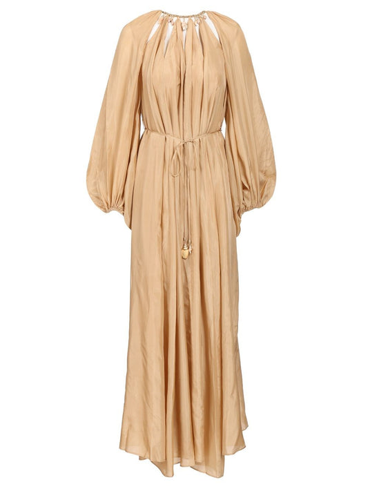 Zimmermann Maxi Dress Mahon - Beige