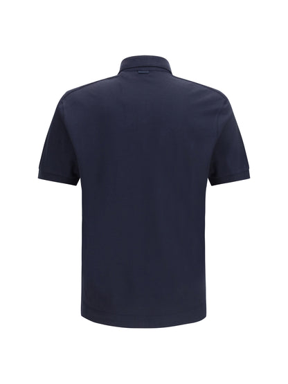 ZEGNA Cotton and silk Polo