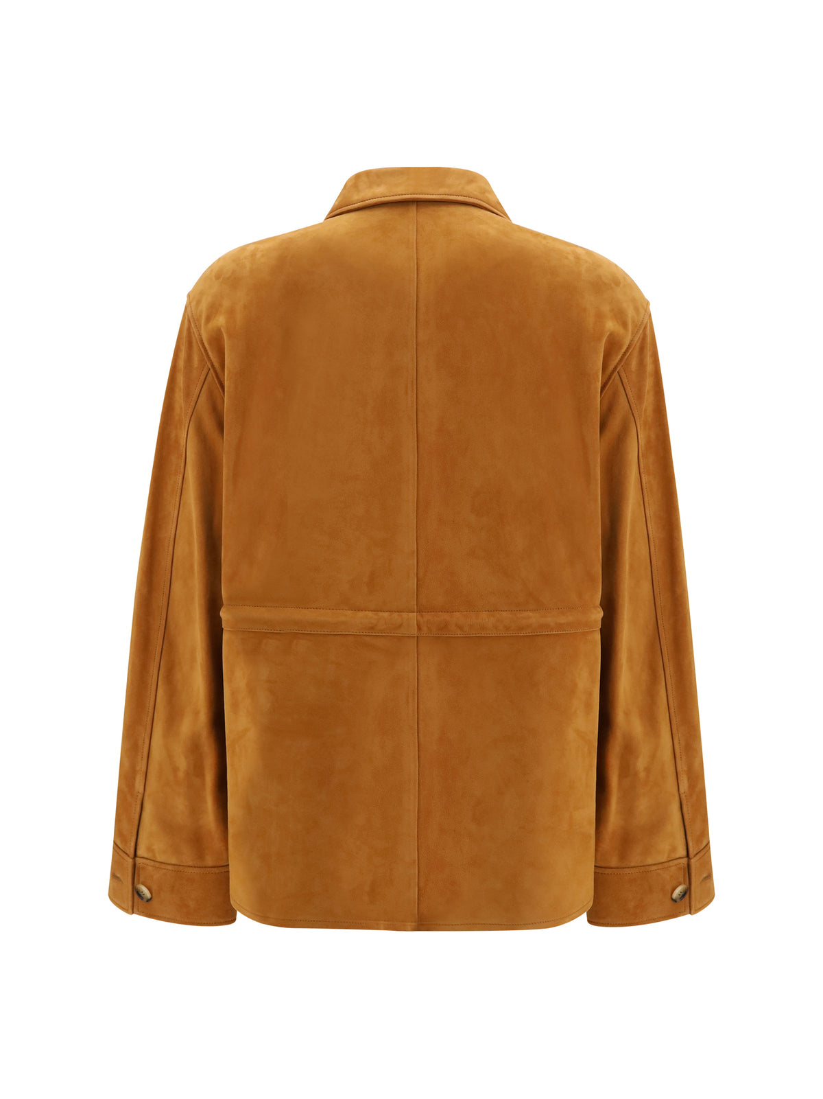 Loewe Suede goat leather workwear Jacket - Tan