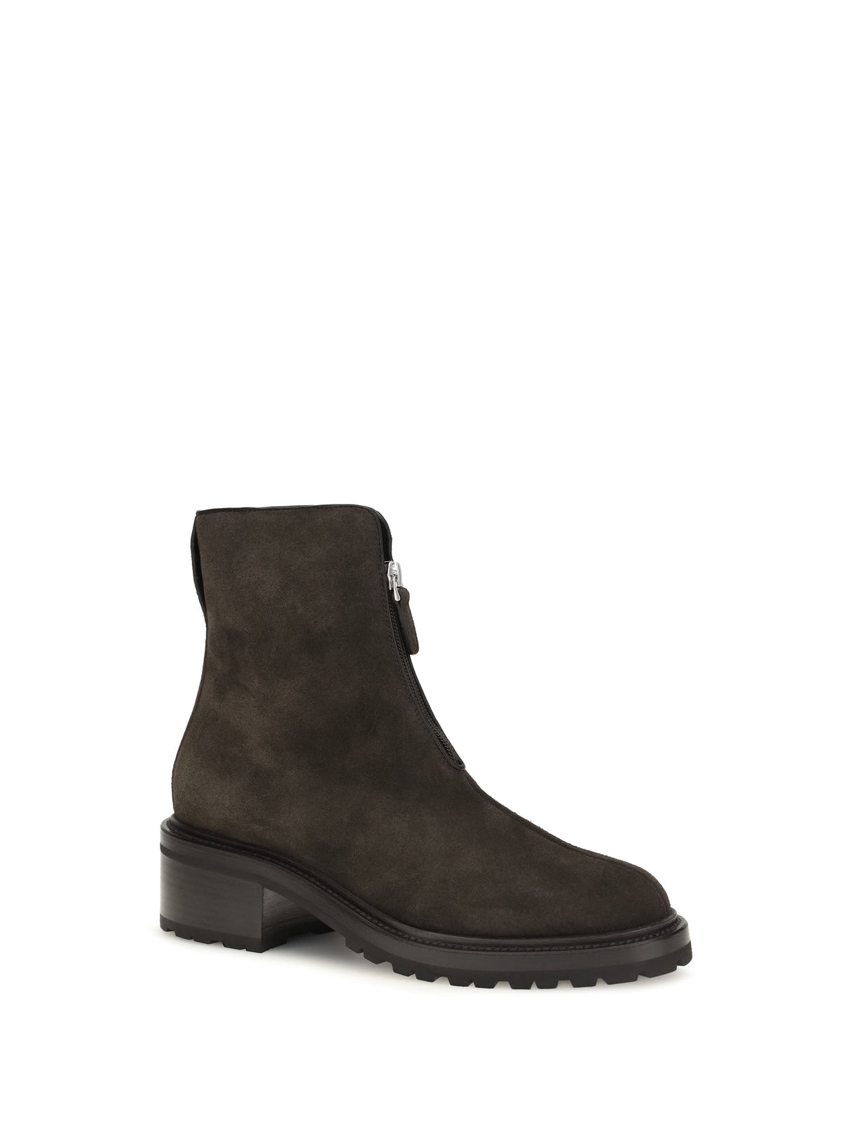 The Row Hike suede Ankle Boots - Moka