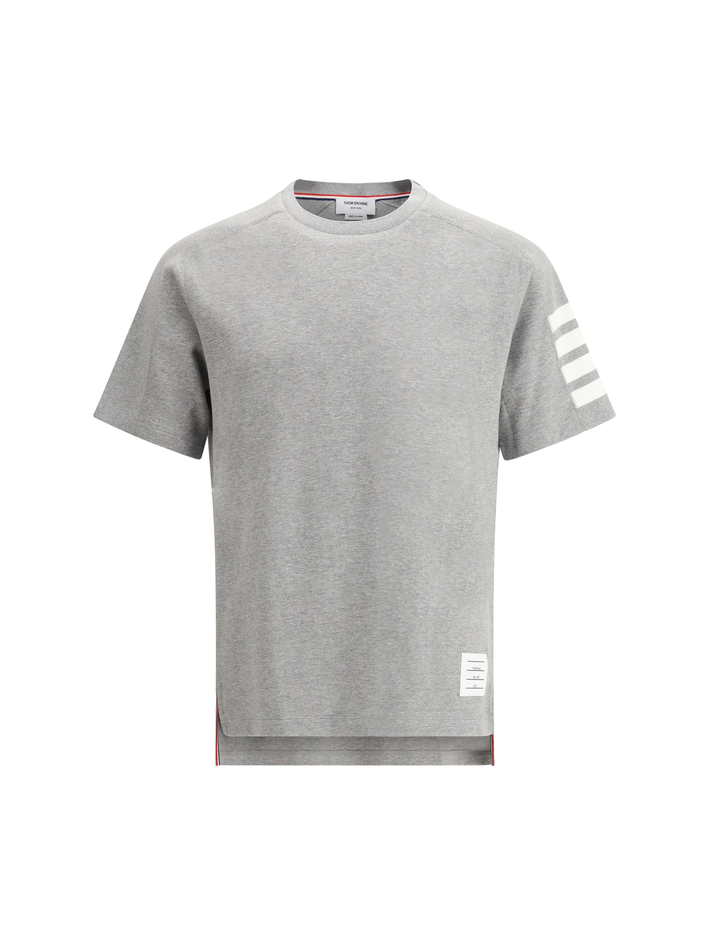 THOM BROWNE T-shirt with horizontal bands