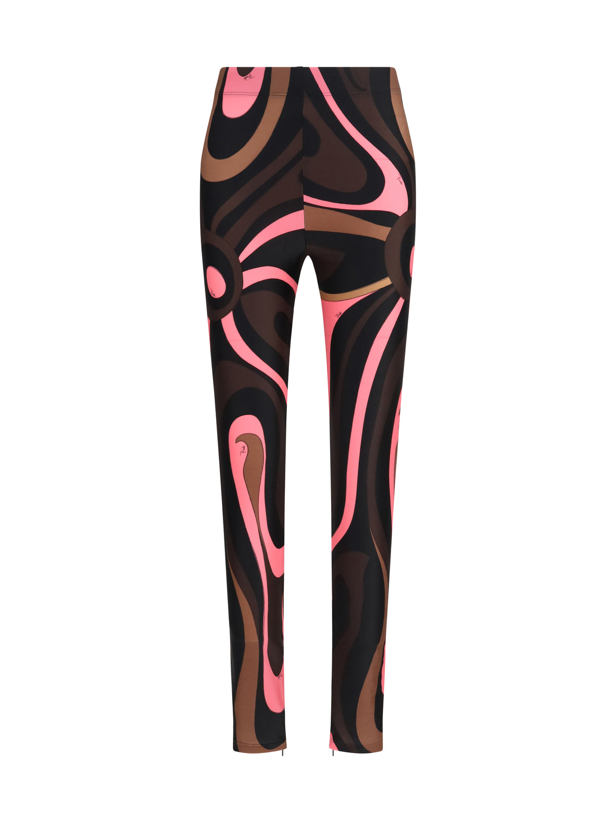 Pucci Printed Leggings - Brown Coral
