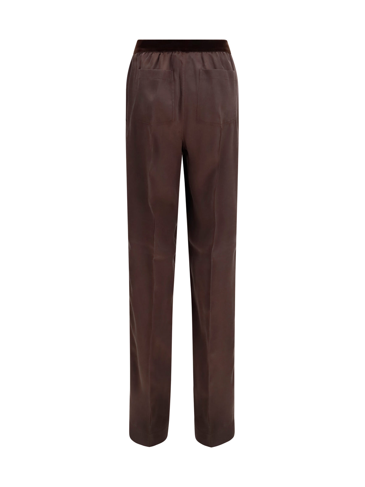 Tom Ford Stretch silk satin Pants - Espresso