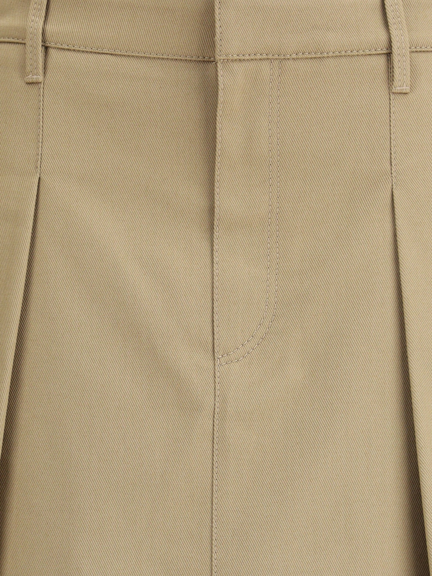 BRUNELLO CUCINELLI Pleated cotton short Skirt