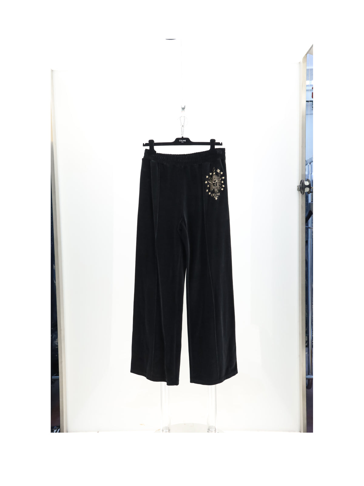 Celine TRACKSUIT TROUSERS - Black / Gold