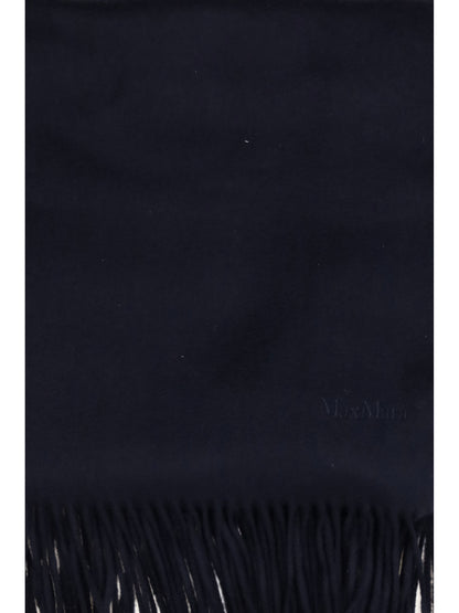 Max Mara Baci cashmere Scarf - Blue Marino