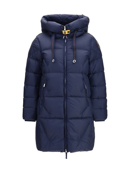 Parajumpers Long puffer Jacket Janet - Blue Navy