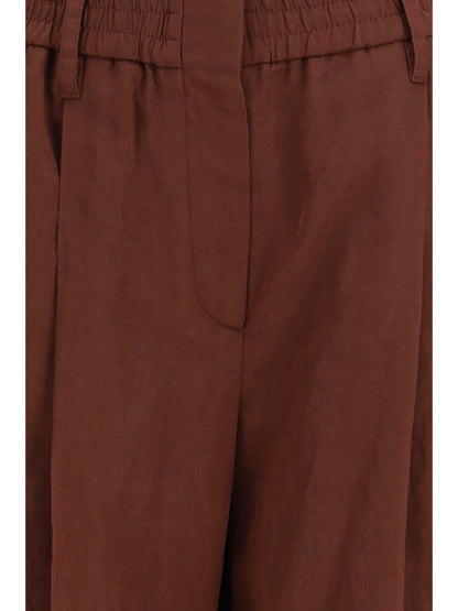Brunello Cucinelli Sartorial Track Pants - Mulberry