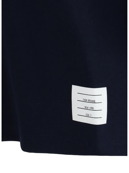THOM BROWNE Cotton Polo Sweater
