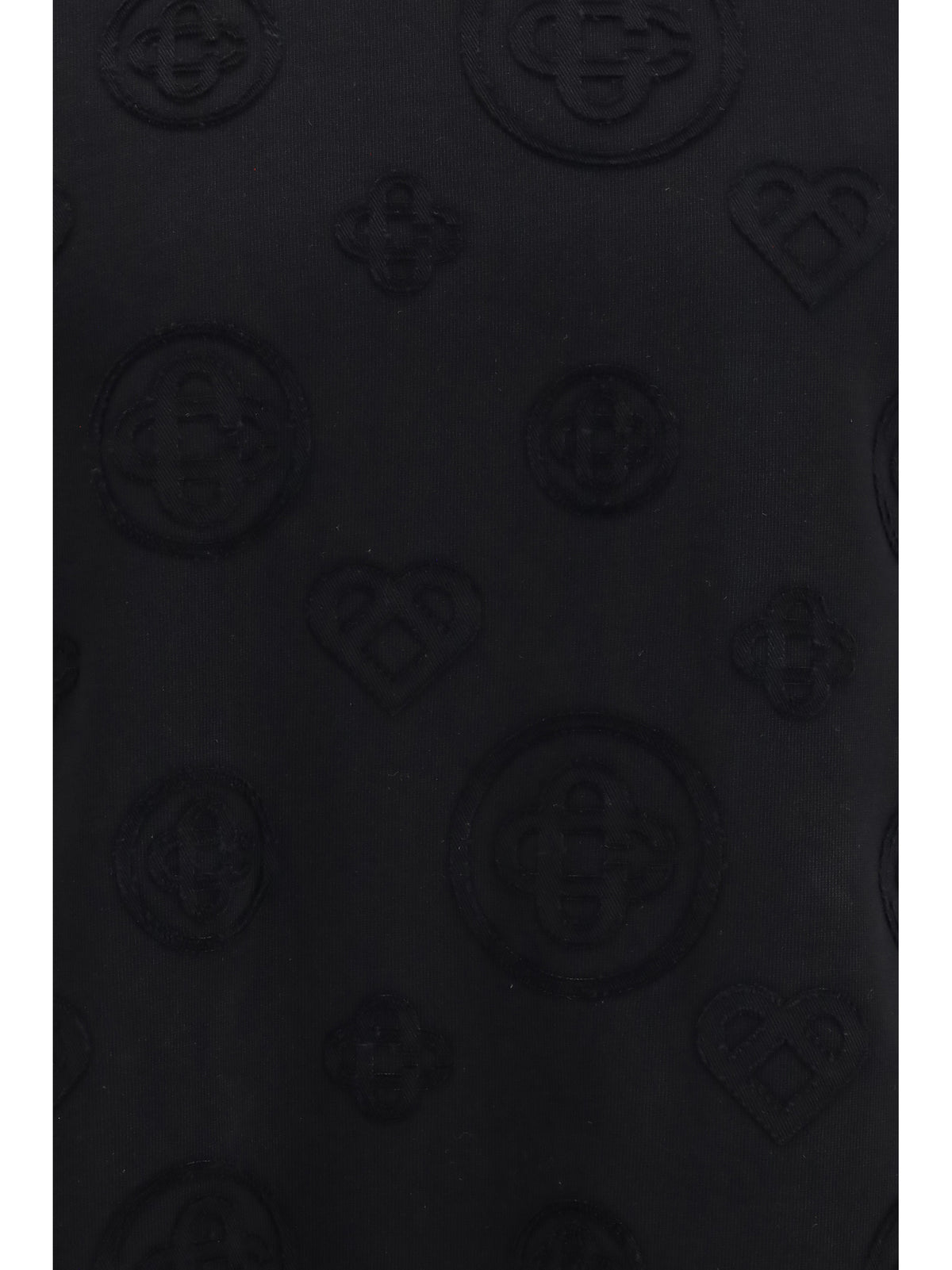 Casablanca Oversized all-over monogram T-shirt - Black