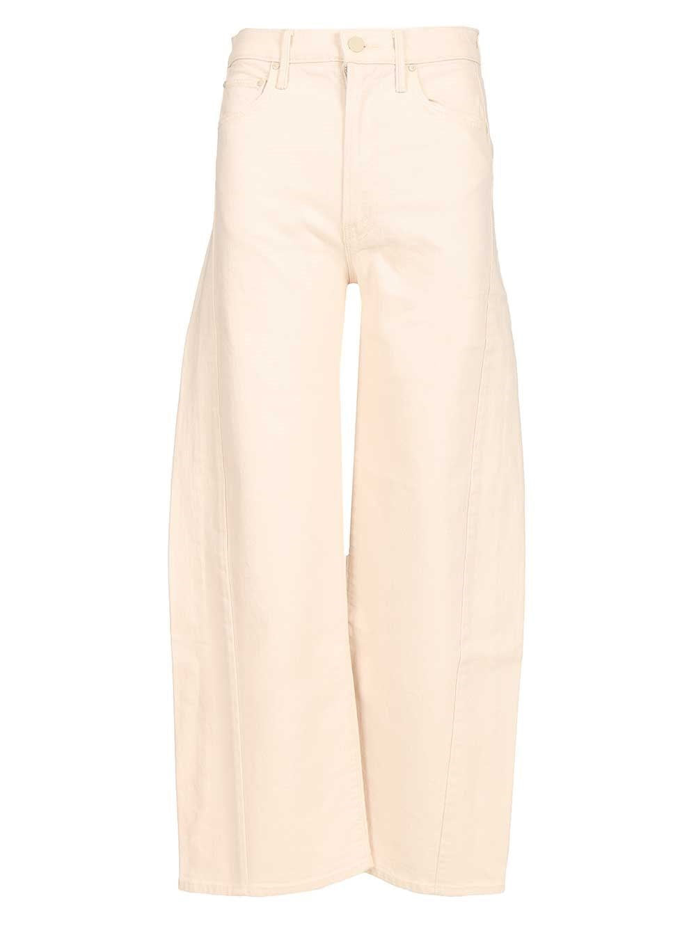 Mother Jeans The Half Pipe Ankle - White